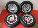【中古】◆ブリヂストン BLIZZAK VRX2◆ 215/60R16 95Q 16x6.5J ZACK JP-104 8.5分山 +48 スタッドレス 5穴 ...