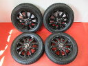 【中古タイヤ】◆ヨコハマ ice GUARD iG60◆ 155/65R13 73Q 9.5分山 2022年製 スタッドレス Fang 13x4.00B +45...