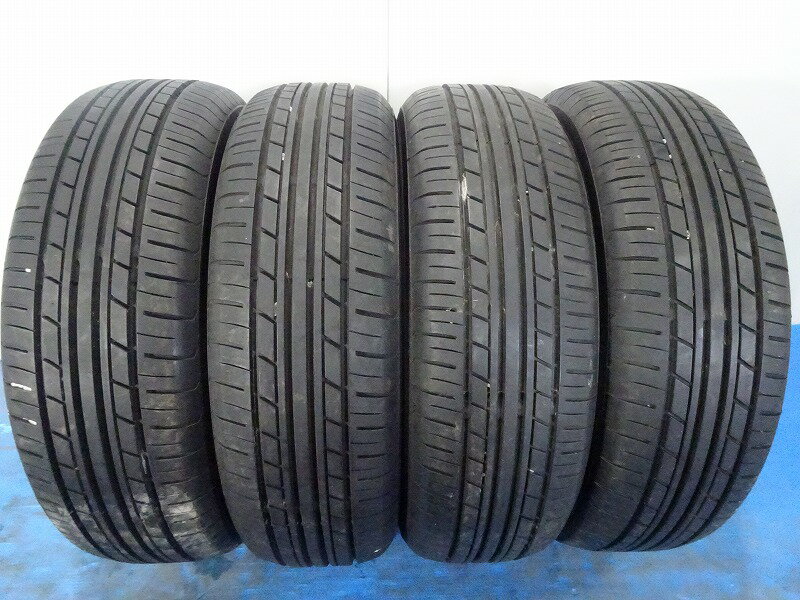 【中古】◆ヨコハマ ECOS ES31◆ 175/65R14 82S 8分山 2021年製 4本 ノーマル 【福島発 送料無料】YOKOHAMA エコス 14インチ 中古タイヤ FUKR-A0088