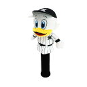 ゴルフ用品 保護 クラブカバー プロ野球!NPB!千葉ロッテマリーンズ マーくん DR用ヘッドカバー 460cc対応 ホワイト 【IR】