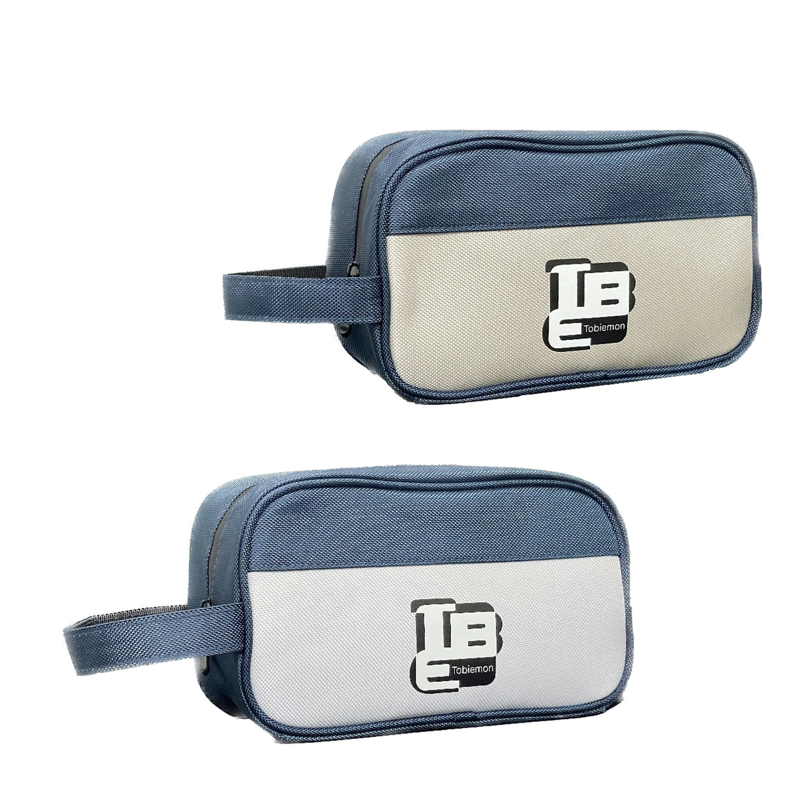 ポーチ ミニトートバッグ ラウンドバッグ 飛衛門 ラウンドポーチ ブルーホワイト T-RP-BW・ブルーベージュ T-RP-BB 【IR】