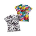 シャツ ポロシャツ Tシャツ スポーツ BLUE TEE GOLF ブルーティーゴルフ レディース ワッペンデザイン 半袖モックネックシャツ 【IR】