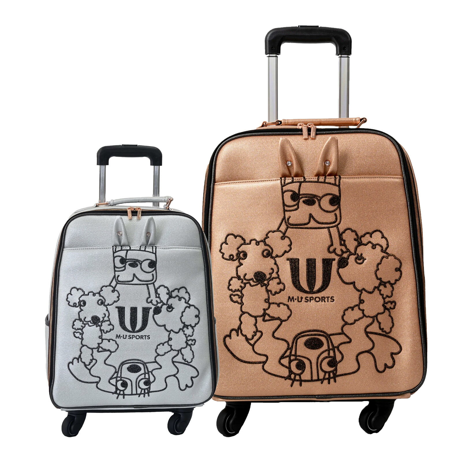 ゴルフ ケース バッグ スポーツバッグ MU SPORTS ブランド誕生30周年記念シリーズ 4輪 キャリーケース 703R6230 【IR】