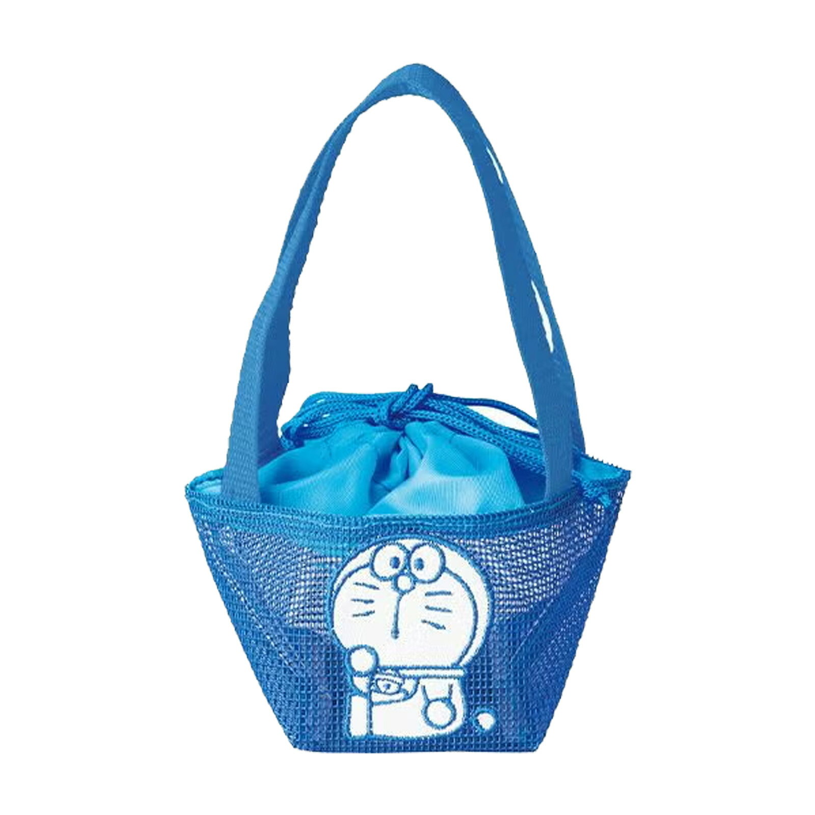 ポーチ ミニトートバッグ ラウンドバッグ I'm doraemon ドラえもん ちょっこりドラえもん メッシュ ポーチ 【IR】