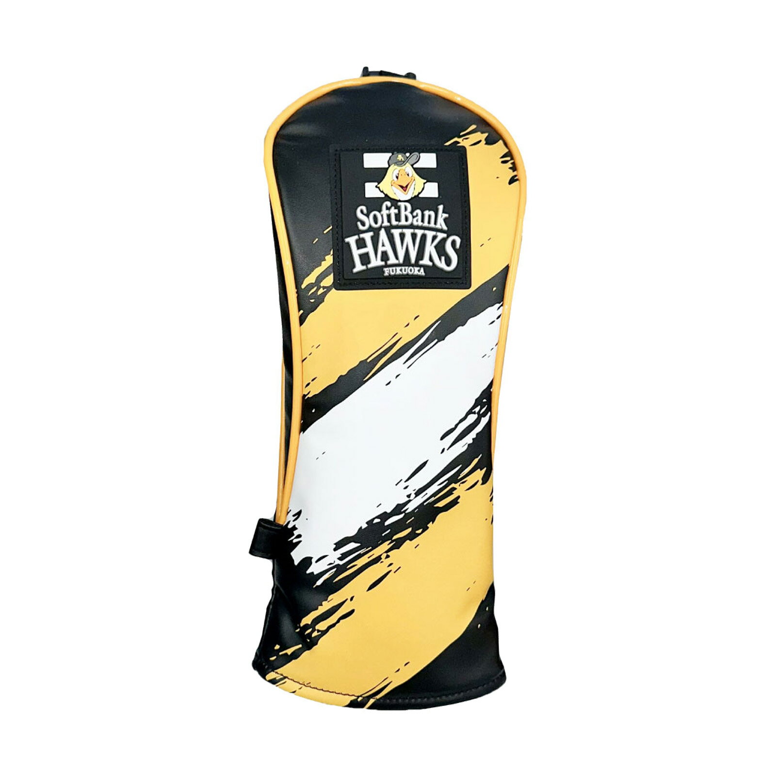 Rakuten - ゴルフ用品 保護 クラブカバー プロ野球！NPB！ソフトバンクホークス フェアウェイ用 ヘッドカバー ブラック SBHC-6869【IRN】