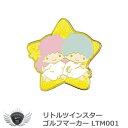 ゴルフ キャップ 取付 リトルツインスター ゴルフマーカー LTM001 【IR】
