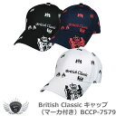 メンズ キャップ 帽子 スポーツ ブリティッシュクラシック キャップ(マーカ付き) BCCP-7579 【IR】