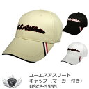 メンズ キャップ 帽子 スポーツ ユーエスアスリート マーカー付きキャップ USCP-5555 【IR】
