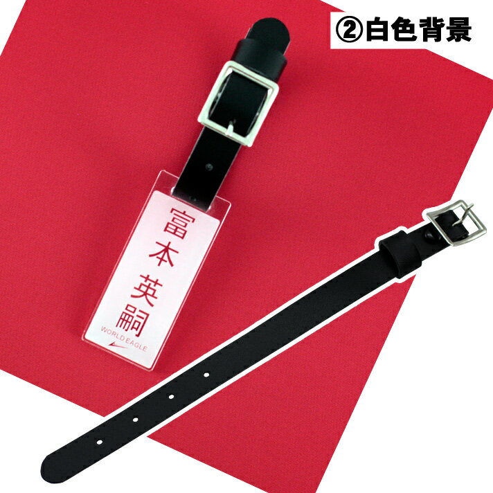 イーグルネームプレート 60x25 透明アクリル3mm 小