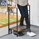 玄関 踏み台 幅60 高さ17cm 手すり付き 玄関台 両側 手すり 手摺り 玄関ステップ 下駄箱 段差 軽減 ステップ 台 補助 昇降台 靴 収納