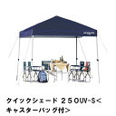 【ポイント5倍 02/21 13:00-03/05 09:59】テント タープ 日よけ サンシェード BBQ 幅250 奥行250 高さ257-239 アウトドア 防水 UVカット 紫外線 丈夫 キャスターバッグ付