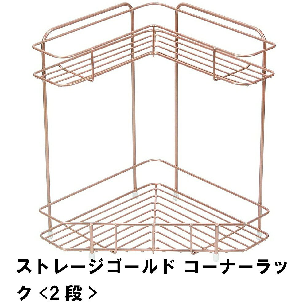 【ポイント5倍 05/23 12:00-06/05 09:59】ストレージゴールド コーナーラック 2段