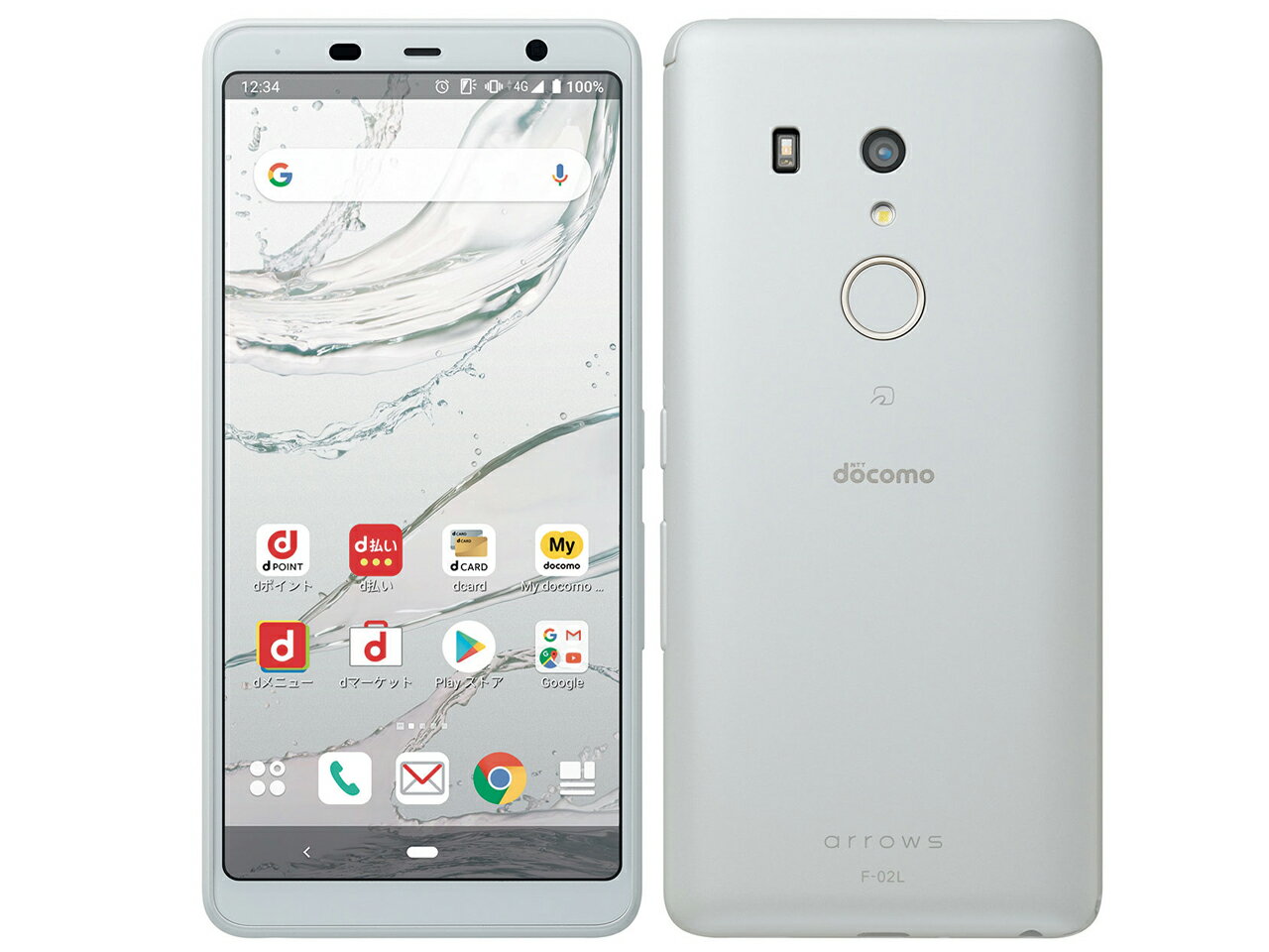 docomo F-02K Tab arrows 富士通 2台セット ホワイト F-02L arrows 【中古品】docomo [Off 価格.com - 価格比較 White] スマートフォン本体
