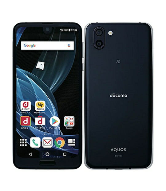 [Used] AQUOS R2 64GB Premium Black, Platinum White, Coral Pink, Aquamarine, Rose Red, Pink Gold, Blue Silver (docomo, au, SoftBank) SH-03K SHV42 706SH
