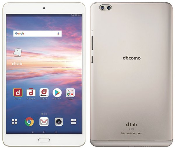 楽天市場】docomo dtab compact d－02k goldの通販