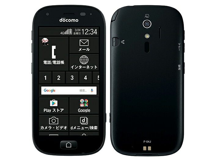 中古｜良い｜16GB｜富士通｜らくらくスマートフォン4｜F-04J｜docomo｜本体