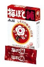 梅干し純 24粒 アサヒグループ食品　送料無料 即日発送