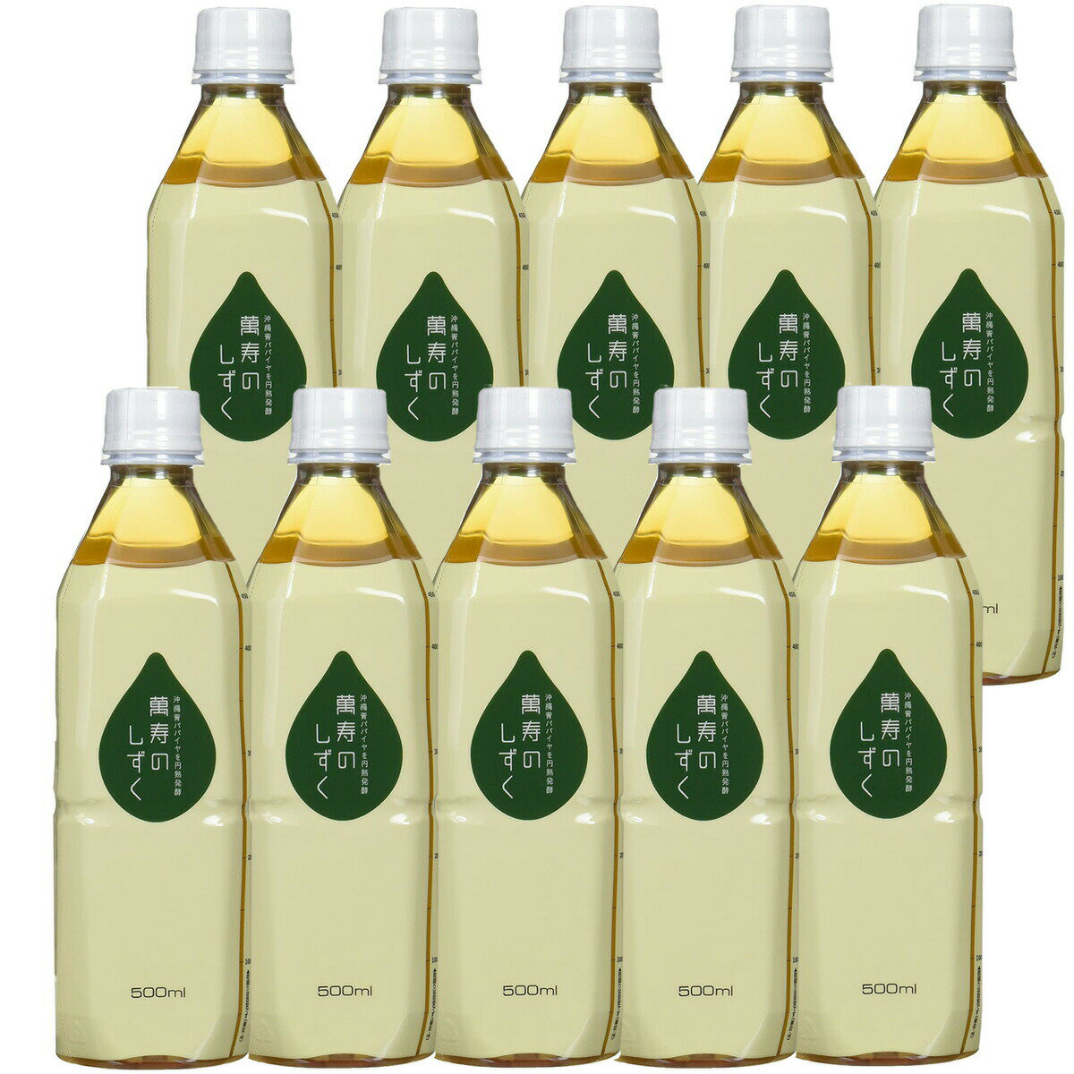 萬寿のしずく 500ml×10本セット 熱帯