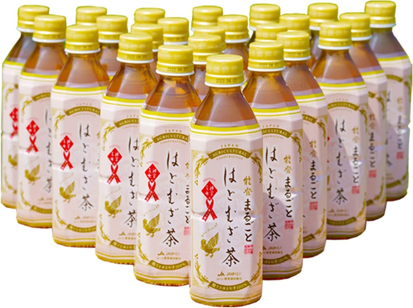 JAはくい 能登のはとむぎ茶 500ml×24本 国産ハトムギ100％使用 はと麦 麦茶 お茶 健康茶 全国一律送料無料