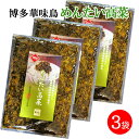 博多華味鳥 めんたい高菜 明太高菜 100g 3袋セット 九...