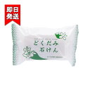 地の塩社 ちのしお どくだみ石けん 130g DNスキンソープN 洗顔料 洗顔 全身用 固形石けん 石鹸