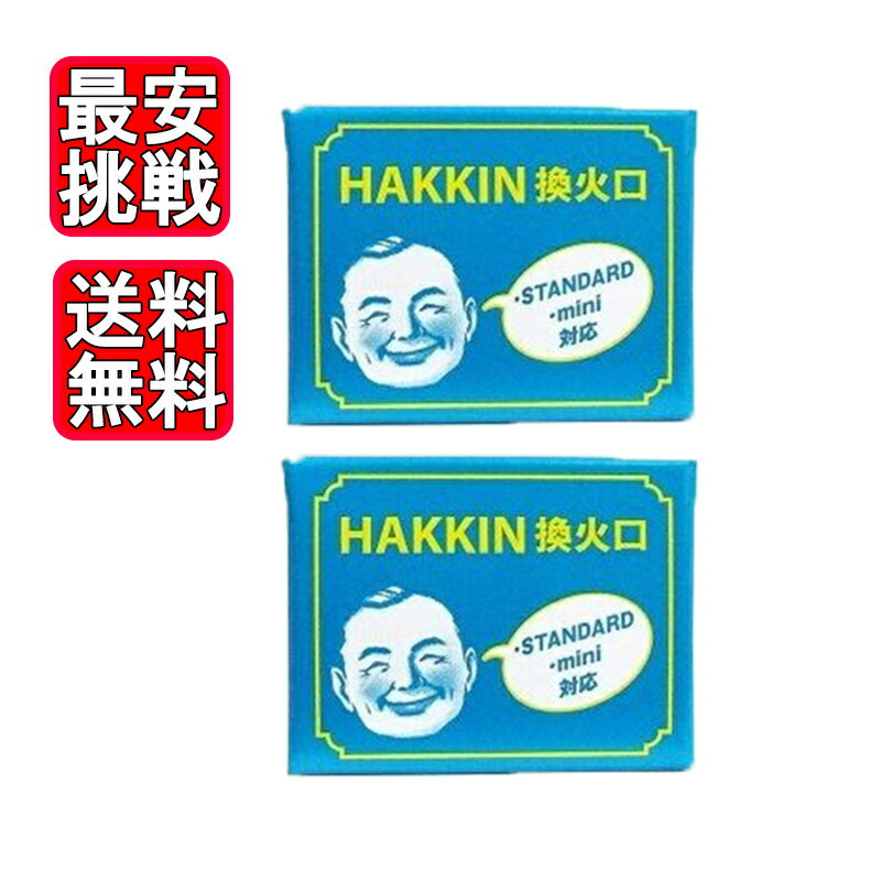 ハクキンカイロ HAKKIN 換火口 2個 交換 火口 交換用 ミニ スタンダード 対応