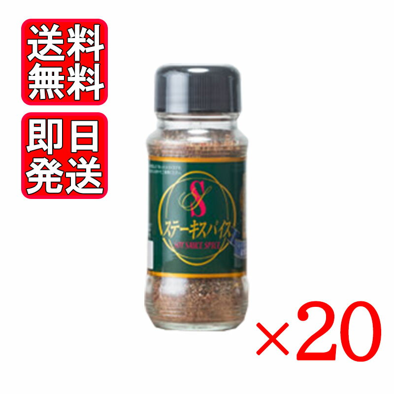楽天World NEXT宮島醤油 ステーキスパイス 100g × 20本 香辛料 アウトドア BBQ キャンプ 焼肉 お肉 万能スパイス 特製スパイス 胡椒 調味料