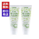 シャボン玉 EMせっけんハミガキ 140g 2本セット シャボン玉せっけん オーガニック 石鹸 歯磨き粉