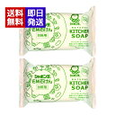 シャボン玉 EM台所用石けん 110g 2個セット 固形石鹸 食器洗い シャボン玉せっけん