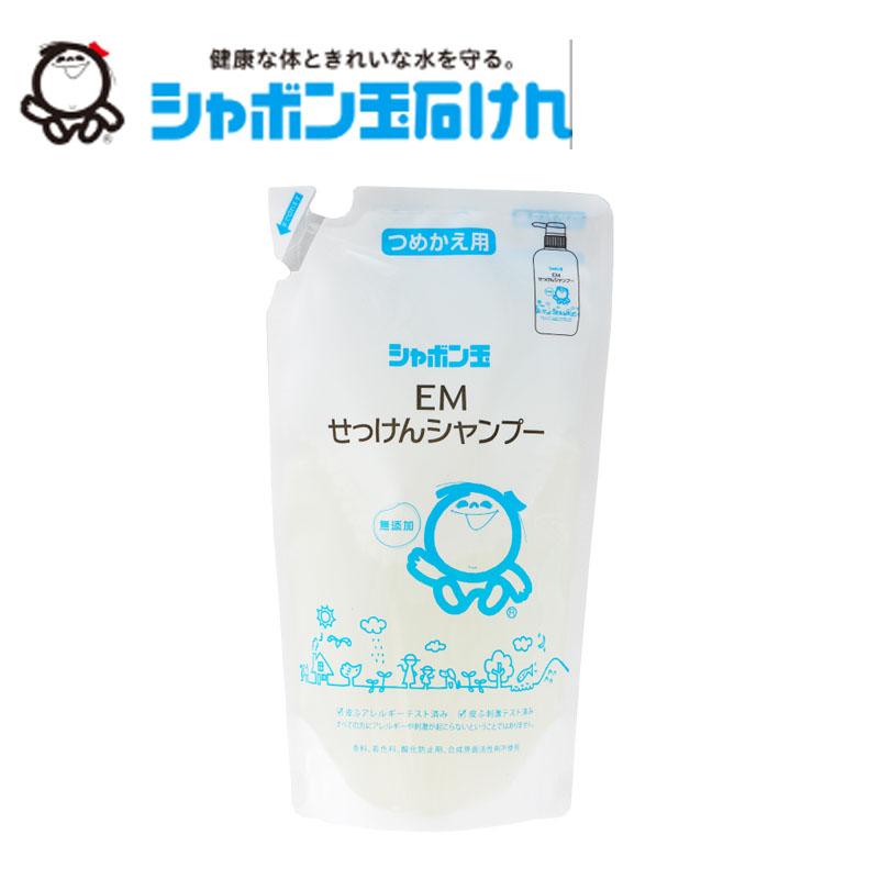 シャボン玉 EMせっけんシャンプー つめかえ用 420ml 12袋セット オーガニック 石鹸 詰替 worldnext-10008878 World NEXT サンプル画像2