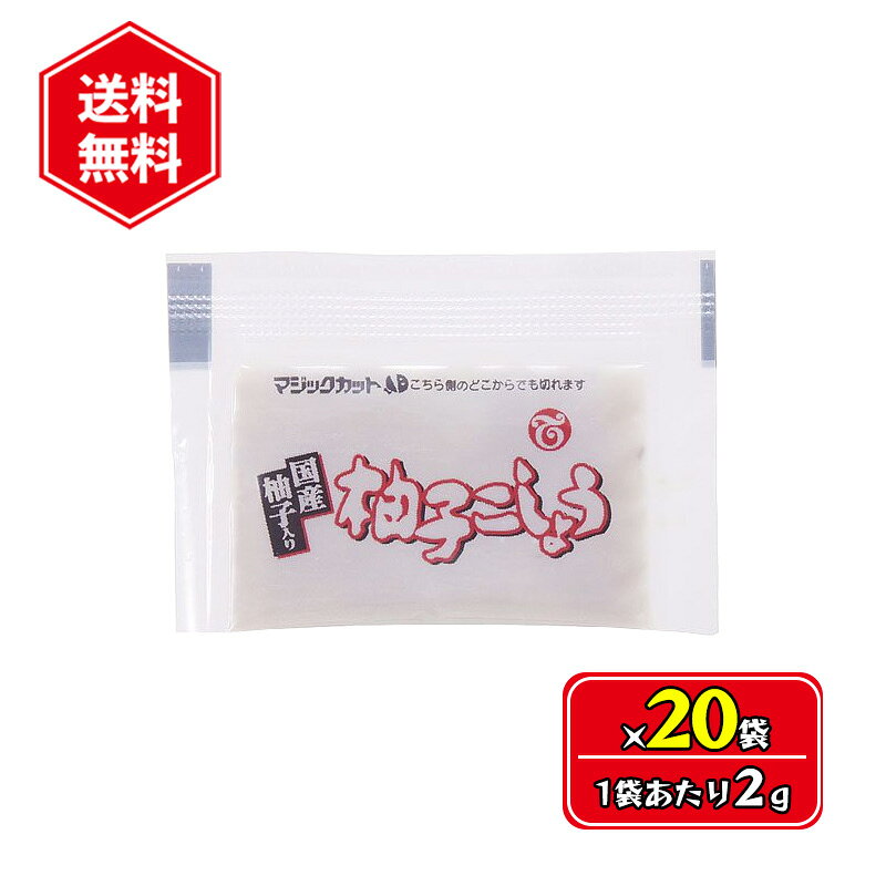 柚子こしょう 2g 20袋セット 小袋 使い切りサイズ 国産 薬味 調味料 青唐辛子 香辛...