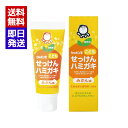 シャボン玉こどもせっけんハミガキ 50g みかん味 子供用 歯磨き粉 歯磨き 子供 仕上げ磨き シャボン玉石けん