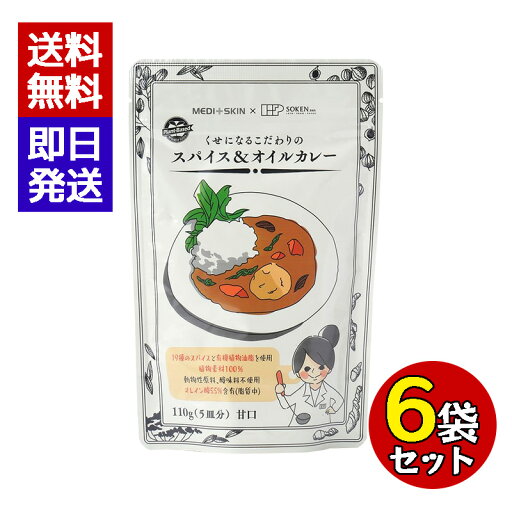 創健社 くせになるこだわりのスパイス&オイルカレー 110g 6袋セット 甘口(フレーク) カレー フレークタイプ カレールウ 創健社 くせになるこだわりのスパイス&オイルカレー 110g 6袋セット 甘口(フレーク) カレー フレークタイプ カレールウ