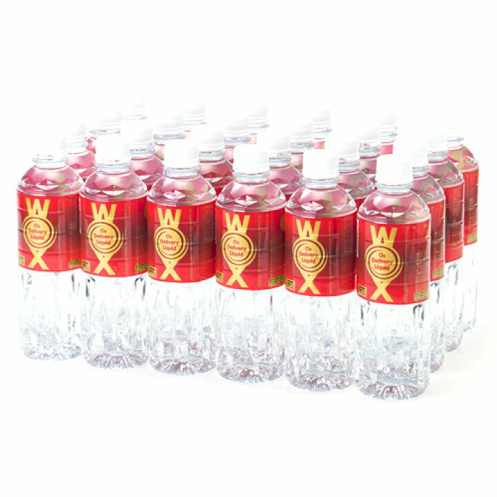 Soft Water - 高濃度酸素リキッド WOX ウォックス 500ml×24本 1ケース 酸素水 酸素補給水 送料無料