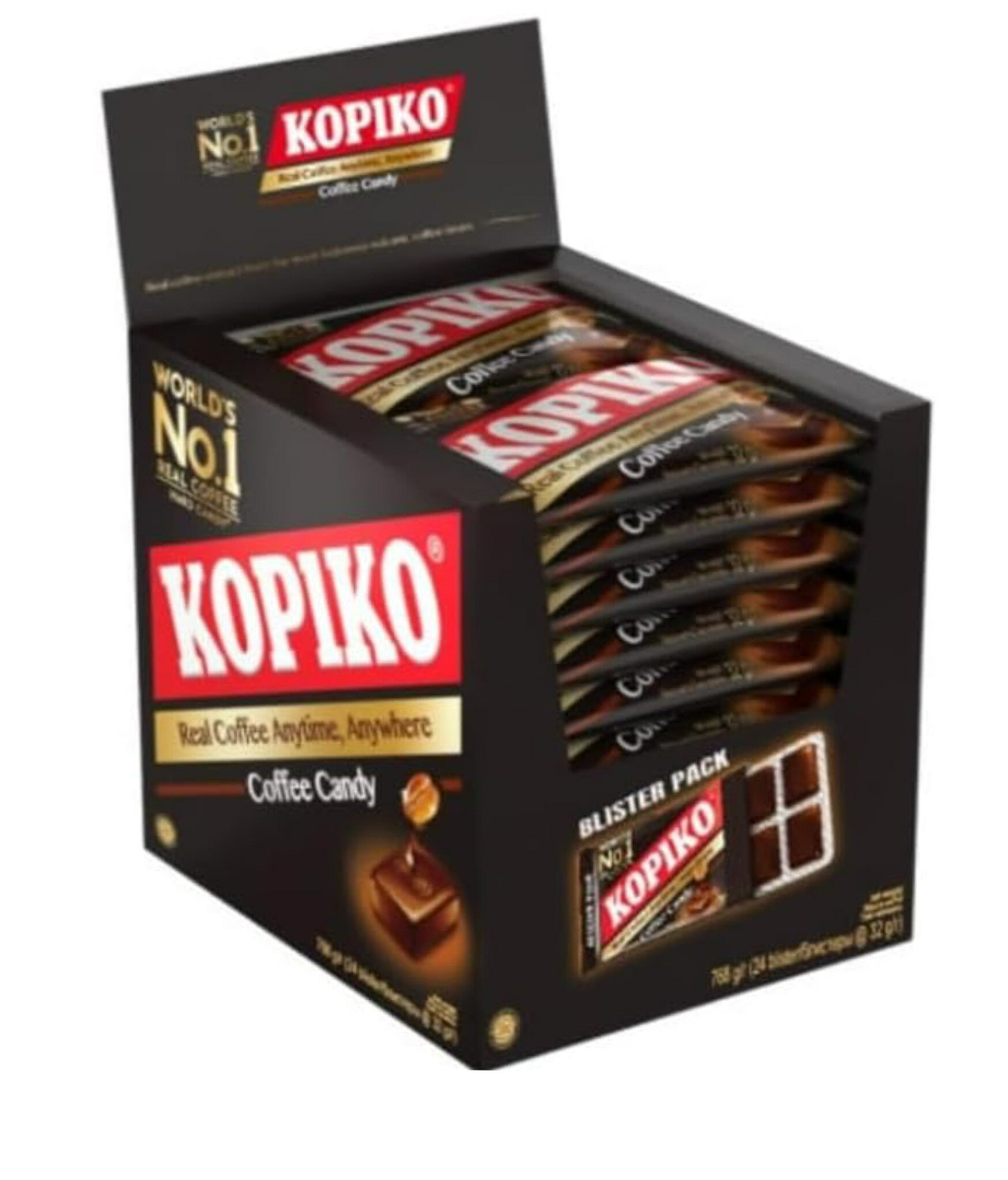 Rakuten - コピコ コーヒーキャンディー 32g(8個入) x 24袋セット ブリスターパック KOPIKO Coffee Candy 送料無料
