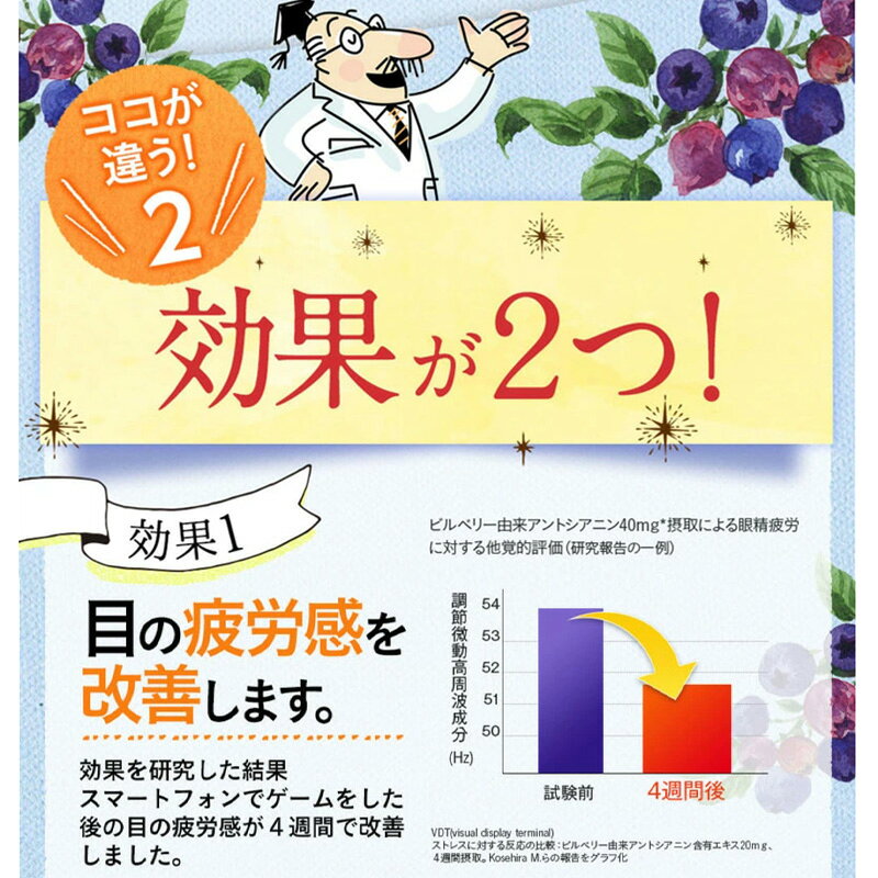 リフレ ブルーベリー＆ルテイン 31粒 6袋セット サプリ アントシアニン ルテイン 目の疲労 疲れ 機能性表示食品 worldnext-10012243 World NEXT サンプル画像3