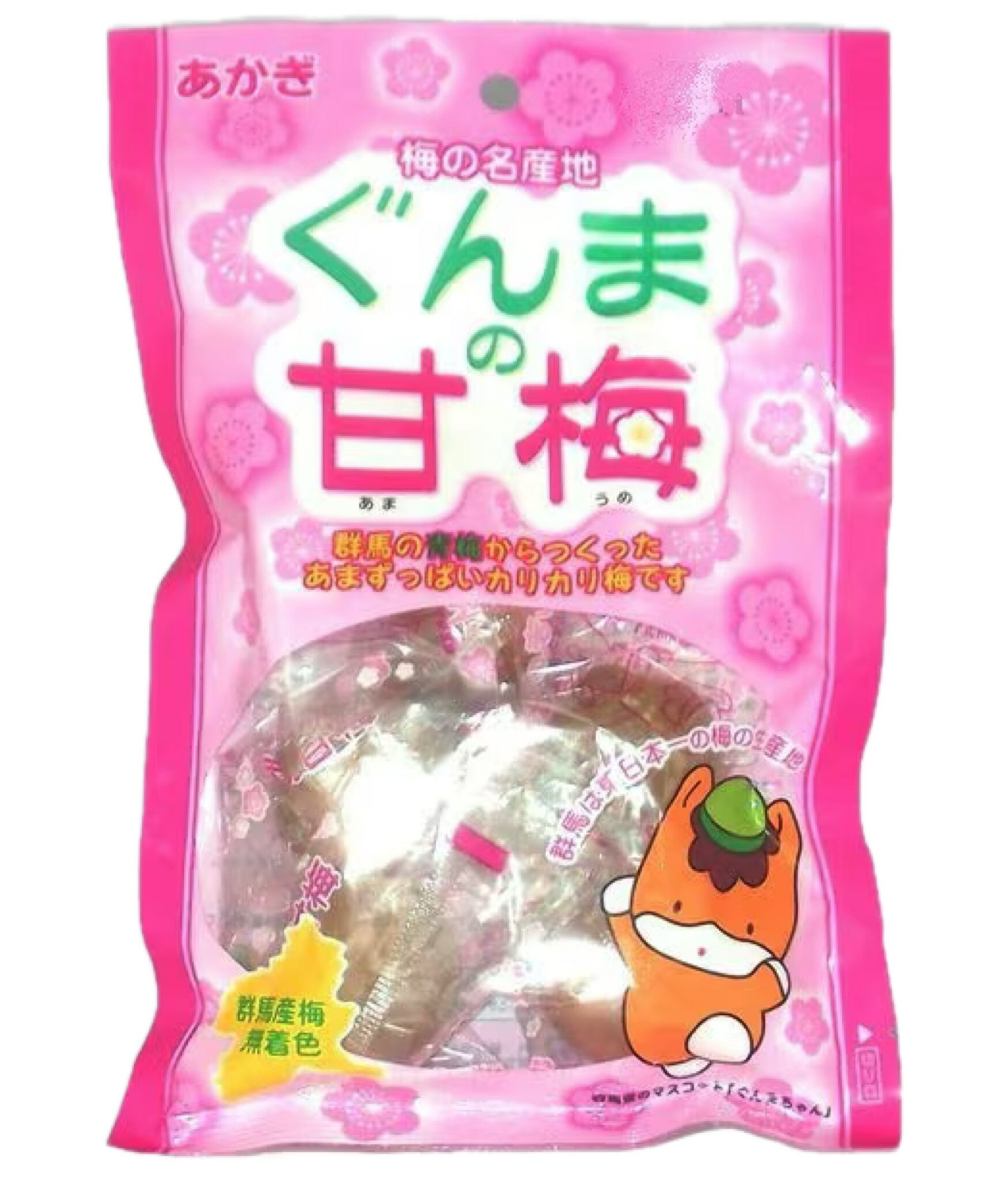 赤城フーズ ぐんまの甘梅 80g カリカリ梅 熱中症対策 送料無料