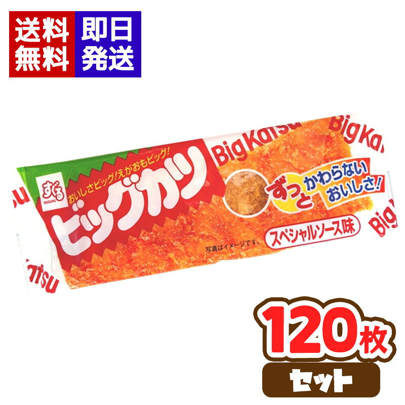 ビッグカツ スペシャルソース味 30枚入×4個 すぐる 駄菓子 BIGカツ ビックカツ お菓子 おやつ おつまみ 子供会 お祭り 景品 まとめ買い