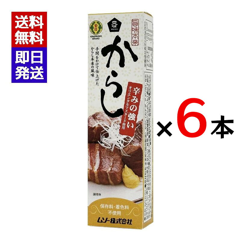 ムソー 旨味本来 からしチューブ 40g 6本セット 香辛料 調味料 オリエンタルマスタード おでん 肉まん からし チューブタイプ 保存料 着色料 不使用 手間をかけて仕上げたからし本来の風味 からしのシャープな辛みが味をグッと引き締め、お料理をより美味しくします。植物繊維の原料は、遺伝子組換えされていないじゃがいもを用しています。常温保存商品ですので、陳列場所を選びません。★オリエンタルマスタード（カナダ、アメリカ産）を使用。セイヨウカラシナの種子で、辛味の強い香辛料です。★食塩は天日塩を使用しています。　★保存料、着色料は使用しておりません。 1