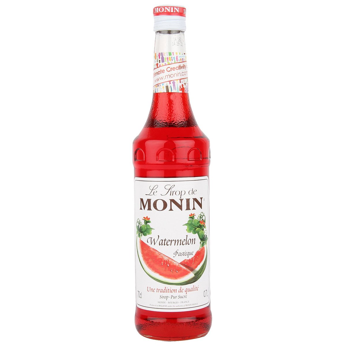 モナン ウォーターメロン (すいか) 700ml 送料無料 MONIN ウォーターメロン 【商品説明】 ●フランスで生まれたモナンシロップは、世界100ヶ国以上のカフェ、バー、レストラン、ホテルで愛用されており、現在ではフレーバーシロップの分野において世界のリーダーとして広く知られている国際的なブランドです。●どこか懐かしくやさしい香りのスイカのシロップです。●カクテル、ノンアルコールカクテル、ソーダ割に。 1