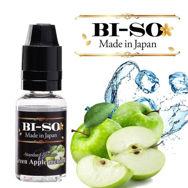 電子タバコ リキッド BI-SO 15ml グリーンアップルメンソール
