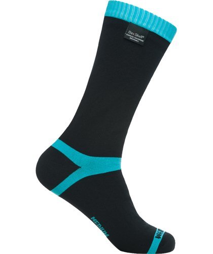 DexShell(デックスシェル) 防水通気靴下 Coolvent socks (クールベント ソックス) DS628 アクアブルーストライプ Sサイズ 即日発送