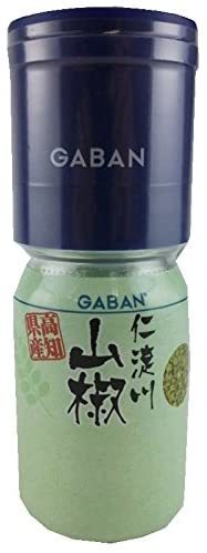 GABAN ギャバン 山椒 スパイス グルメミル 高知県産 仁淀川山椒入り ミル 14g　即日発送　 ...
