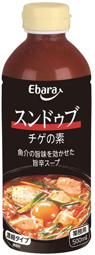 常温 スンドゥブチゲノモト 500ml エバラ 送料無料 即日発送のサムネイル