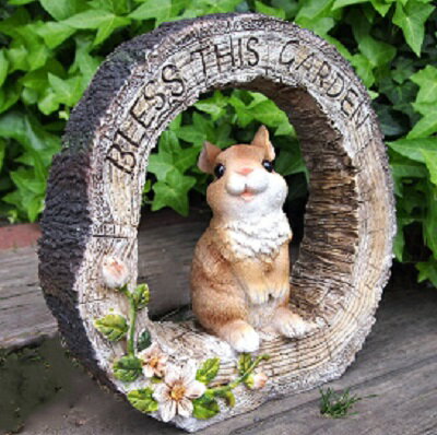 うさぎの置物 ラビット ブレスガーデン N15574 動物 オーナメント ガーデン オブジェ ガーデニング インテリア 雑貨 ディスプレイ 庭 玄関 ウサギ リアル インテリア マスコット アニマル ディスプレィ グッズ おしゃれ雑貨 誕生日 プレゼント ギフト