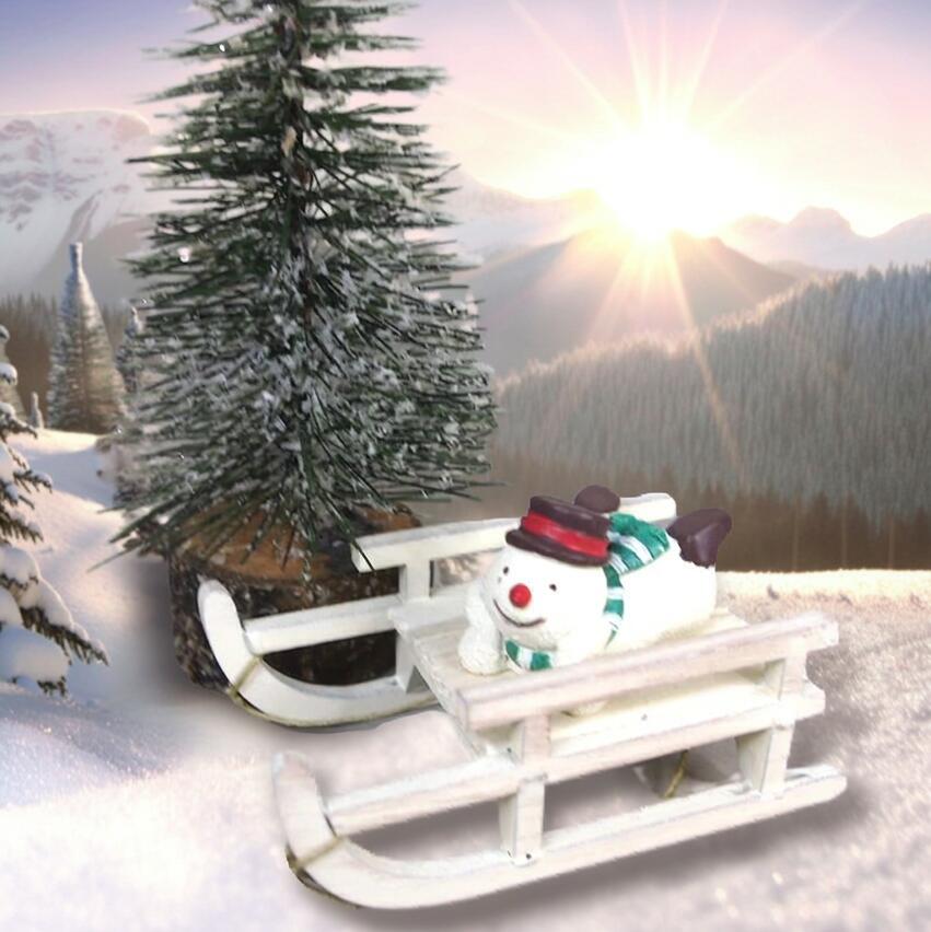 スノーマンのソリ3品セット XM06 クリスマス スノーマン Xマス オーナメント サンタクロース 置物 雑貨..