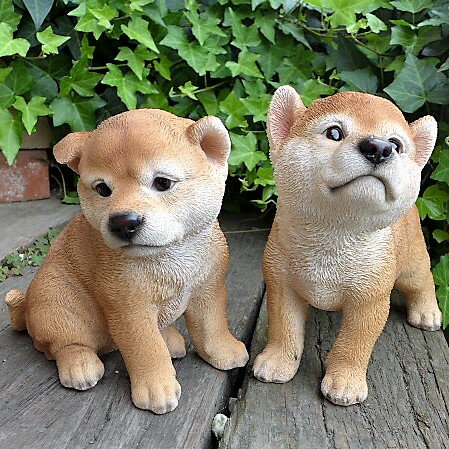 楽天市場】陶器 犬の置物(ガーデンオーナメント・置物 楽天市場】陶器 犬の置物(ガーデンオーナメント・置物