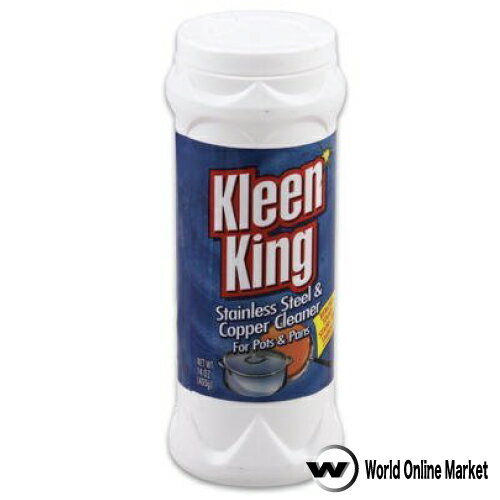 アメリカ発 クリーンキング クレンザー コパー&ステンレス用 400g kleen king