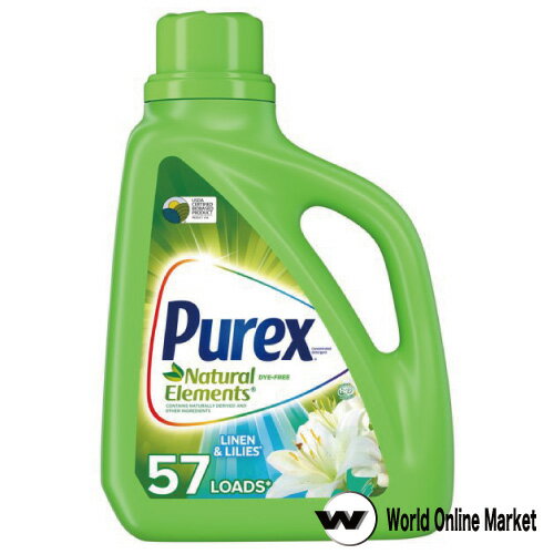 PUREX ナチュラルエレメント2Xリネン＆リリー 1470ml 衣類用洗剤