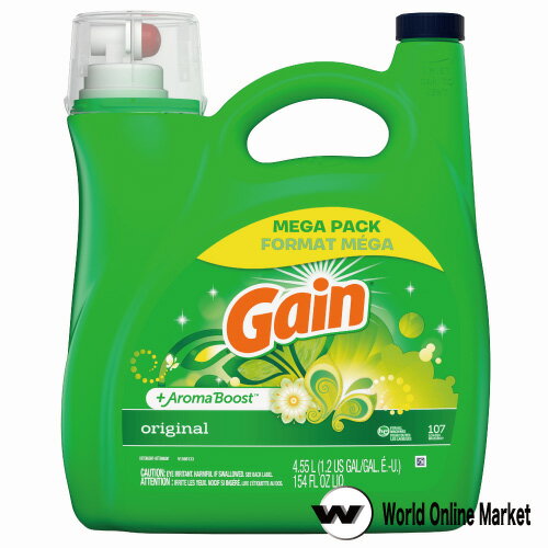 送料無料 ゲイン 洗濯洗剤 オリジナル 4550ml Gain